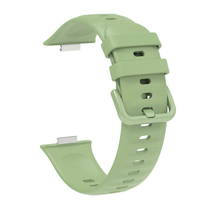 Huawei Watch Fit 3 Band Serisi Klasik Kordon Silikon Strap Kayış Lacivert