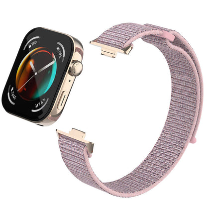 Huawei Watch Fit 3 Zore KRD-03 Hasır Kordon İndigo