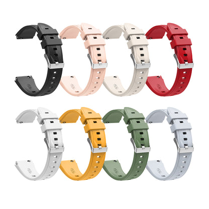Huawei Watch GT5 41mm Zore KRD-129 Silikon Kordon Strap Kayış Starlight