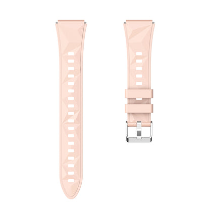 Huawei Watch GT5 41mm Zore KRD-129 Silikon Kordon Strap Kayış Pembe