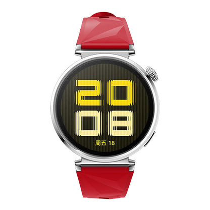 Huawei Watch GT5 41mm Zore KRD-129 Silikon Kordon Strap Kayış Buz Mavisi
