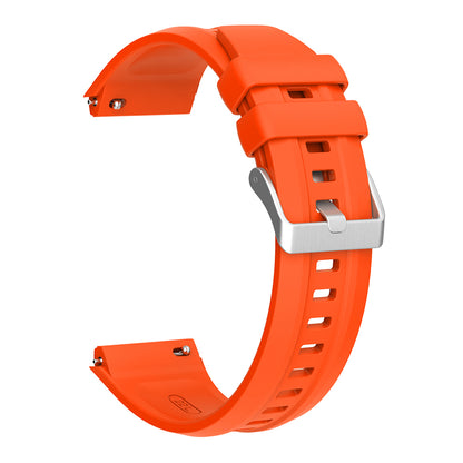 Huawei Watch GT5 Pro 46mm Zore KRD-130 Silikon Kordon Strap Kayış Beyaz