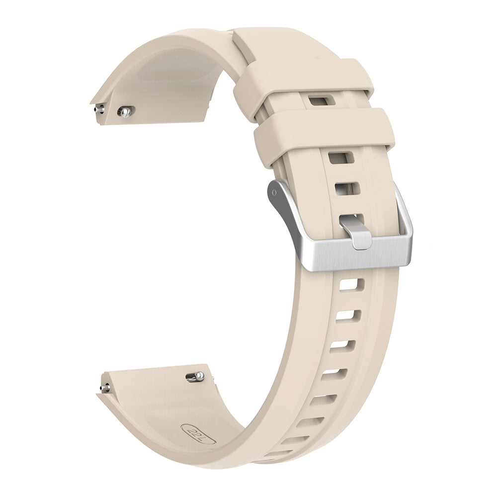 Huawei Watch GT5 Pro 46mm Zore KRD-130 Silikon Kordon Strap Kayış Beyaz