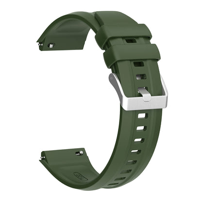 Huawei Watch GT5 Pro 46mm Zore KRD-130 Silikon Kordon Strap Kayış Turuncu