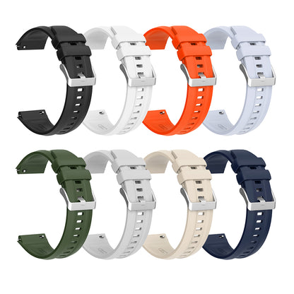 Huawei Watch GT5 Pro 46mm Zore KRD-130 Silikon Kordon Strap Kayış Starlight