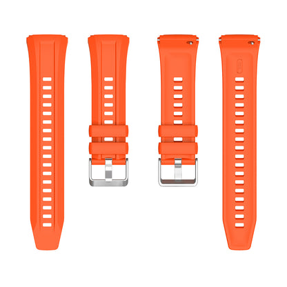 Huawei Watch GT5 Pro 46mm Zore KRD-130 Silikon Kordon Strap Kayış Gri