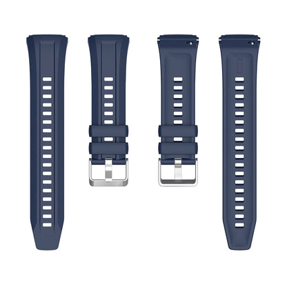 Huawei Watch GT5 Pro 46mm Zore KRD-130 Silikon Kordon Strap Kayış Turuncu