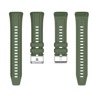 Huawei Watch GT5 Pro 46mm Zore KRD-130 Silikon Kordon Strap Kayış Beyaz