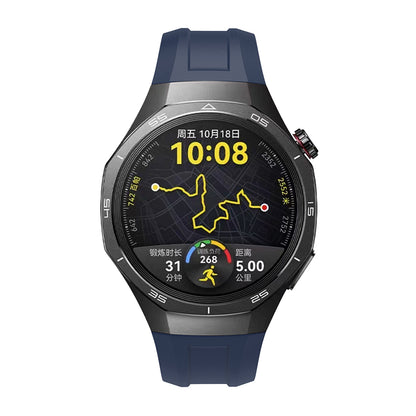 Huawei Watch GT5 Pro 46mm Zore KRD-130 Silikon Kordon Strap Kayış Yeşil