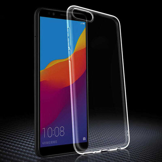 Huawei Y5 2018 Kılıf Zore Ultra İnce Silikon 0.2 mm Renksiz