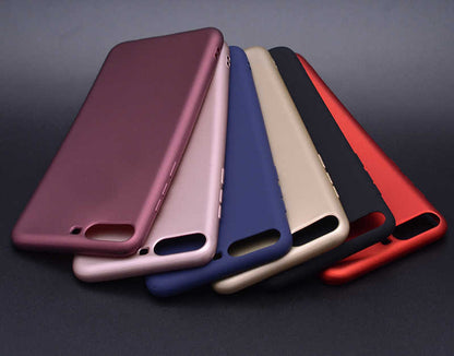 Huawei Y6 2018 Kılıf Zore Premier Silikon Kapak Saks Mavi