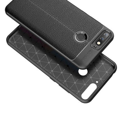 Huawei Y7 2018 Kılıf Zore Niss Silikon Kapak Kırmızı