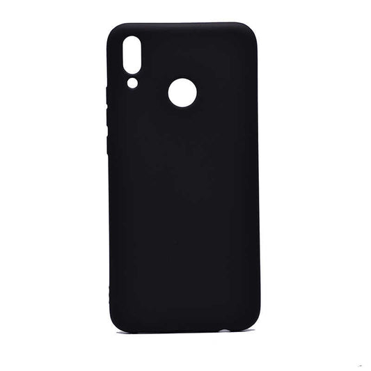 Huawei Y9 2019 Kılıf Zore Premier Silikon Kapak Siyah