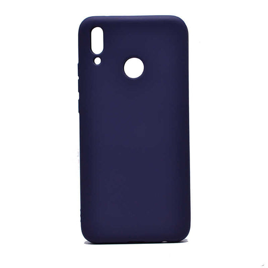 Huawei Y9 2019 Kılıf Zore Premier Silikon Kapak Lacivert