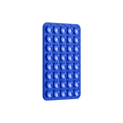 Kare Öpücük 01 Silikon Telefon Tutucu Mavi