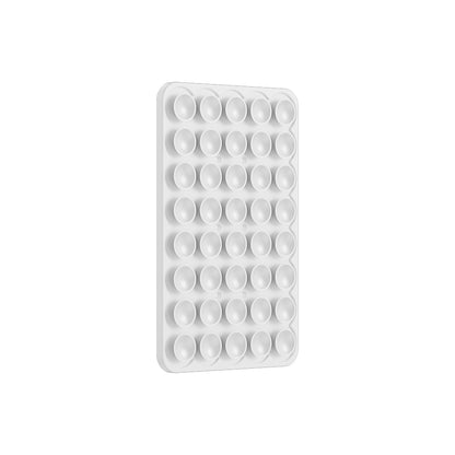 Kare Öpücük 01 Silikon Telefon Tutucu Beyaz