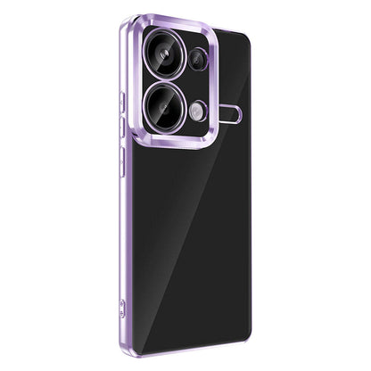 Xiaomi Redmi Note 13 Pro 4G Kılıf Kamera Korumalı Logo Gösteren Zore Omega Kapak Lacivert