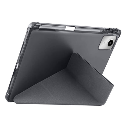 Lenovo M11 TB-330FU Kılıf Zore Tri Folding Kalem Bölmeli Standlı Kılıf Mor