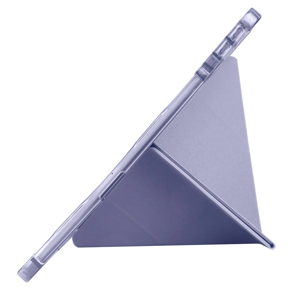 Lenovo M11 TB-330FU Kılıf Zore Tri Folding Kalem Bölmeli Standlı Kılıf Kırmızı