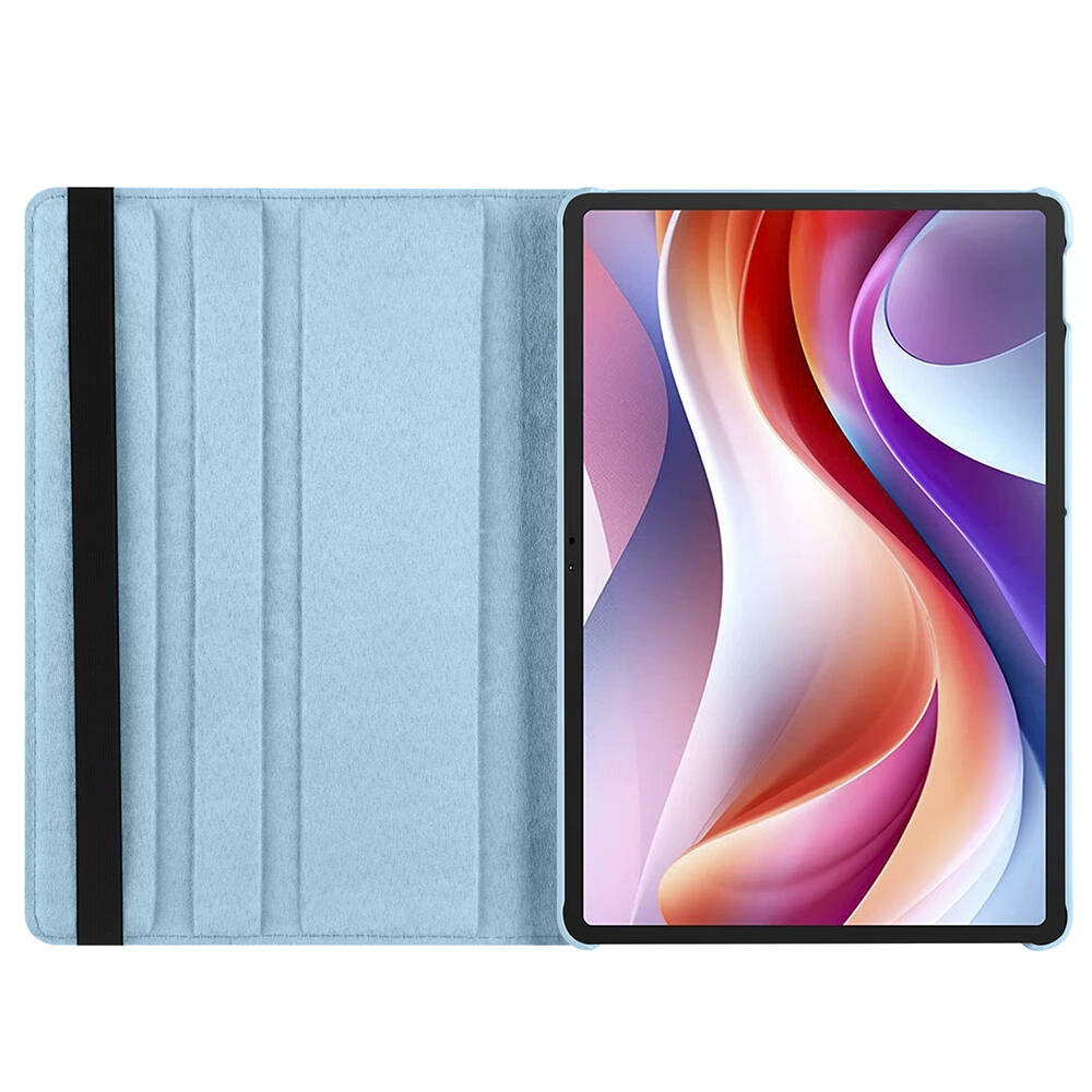 Lenovo M11 TB-330FU Zore Dönebilen Standlı Kılıf Siyah