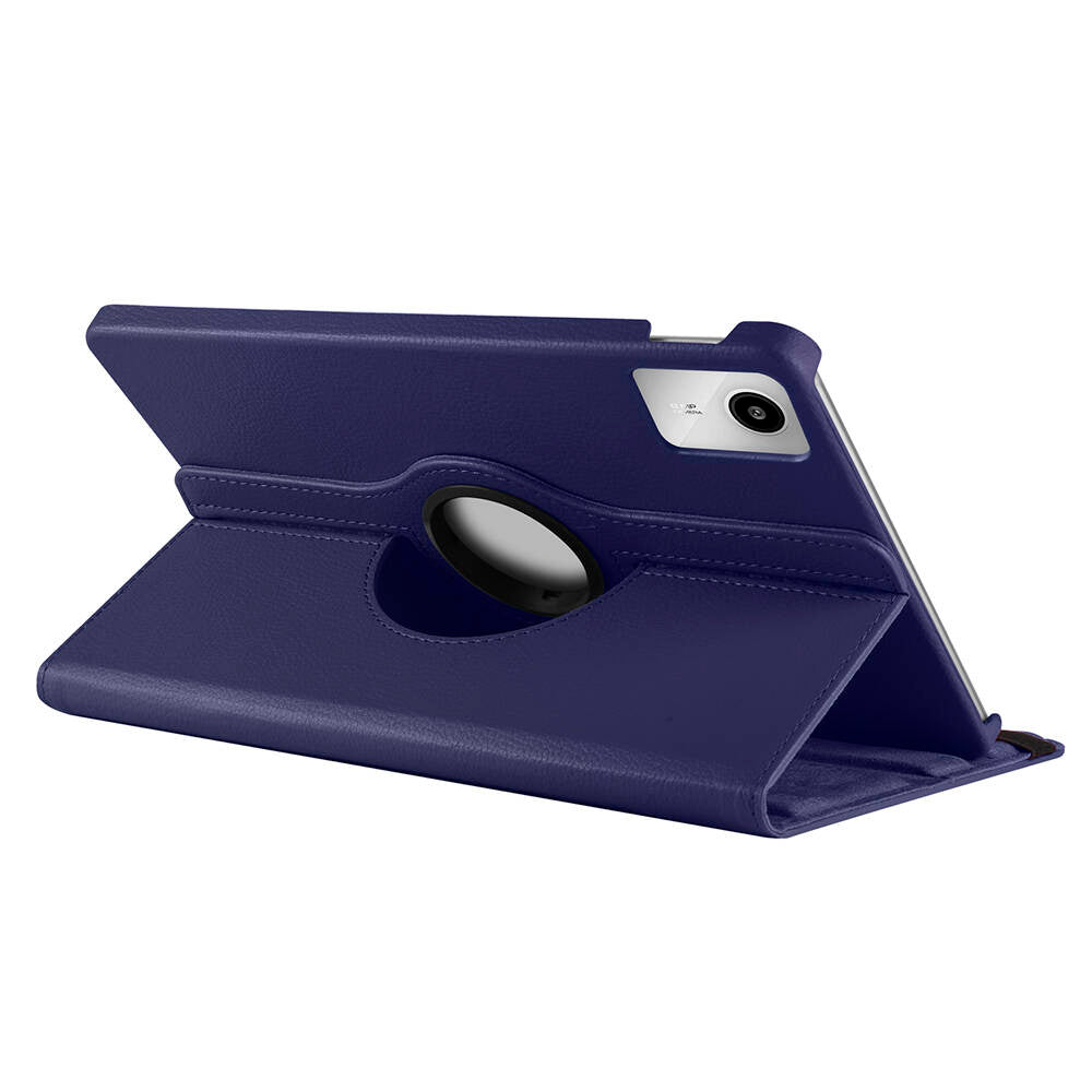 Lenovo M11 TB-330FU Zore Dönebilen Standlı Kılıf Mor