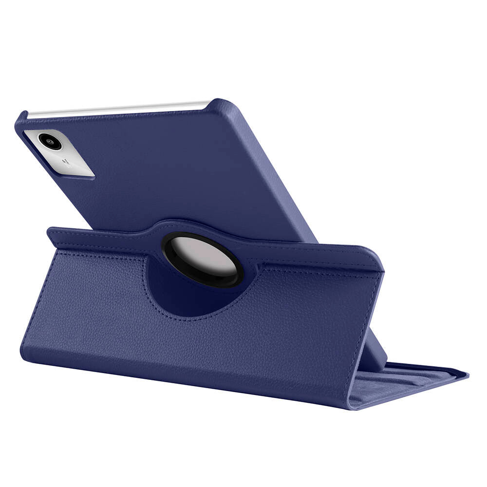Lenovo M11 TB-330FU Zore Dönebilen Standlı Kılıf Mavi