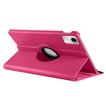 Lenovo M11 TB-330FU Zore Dönebilen Standlı Kılıf Pembe Koyu
