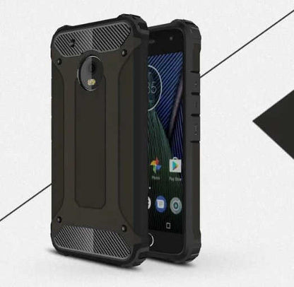 Lenovo Moto E4 Kılıf Zore Crash Silikon Kapak Siyah