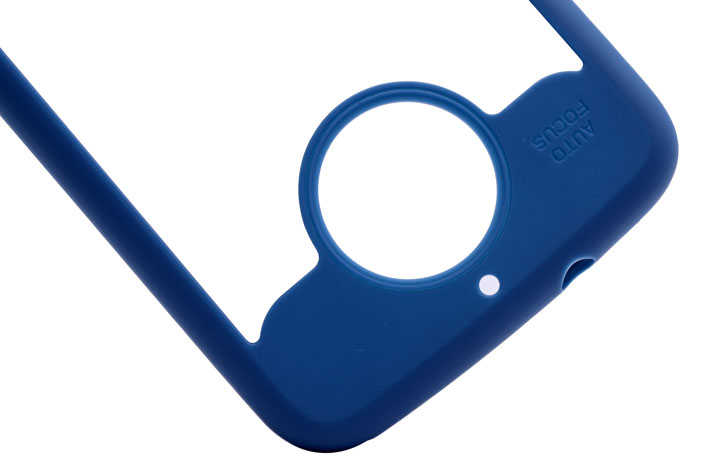 Lenovo Moto G5 Kılıf Zore Buttom Kapak Siyah