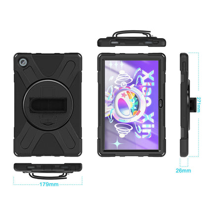 Lenovo Tab M10 Plus TB-125F - TB-128F 3. Jenerasyon Zore Defender Tablet Silikon Siyah