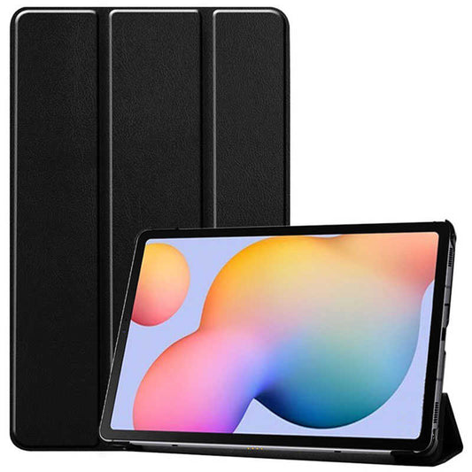 Lenovo Tab M10 Plus TB-125F - TB-128F 3. Jenerasyon Zore Smart Cover Standlı 1-1 Kılıf Siyah