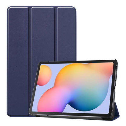 Lenovo Tab M10 Plus TB-125F - TB-128F 3. Jenerasyon Zore Smart Cover Standlı 1-1 Kılıf Mavi