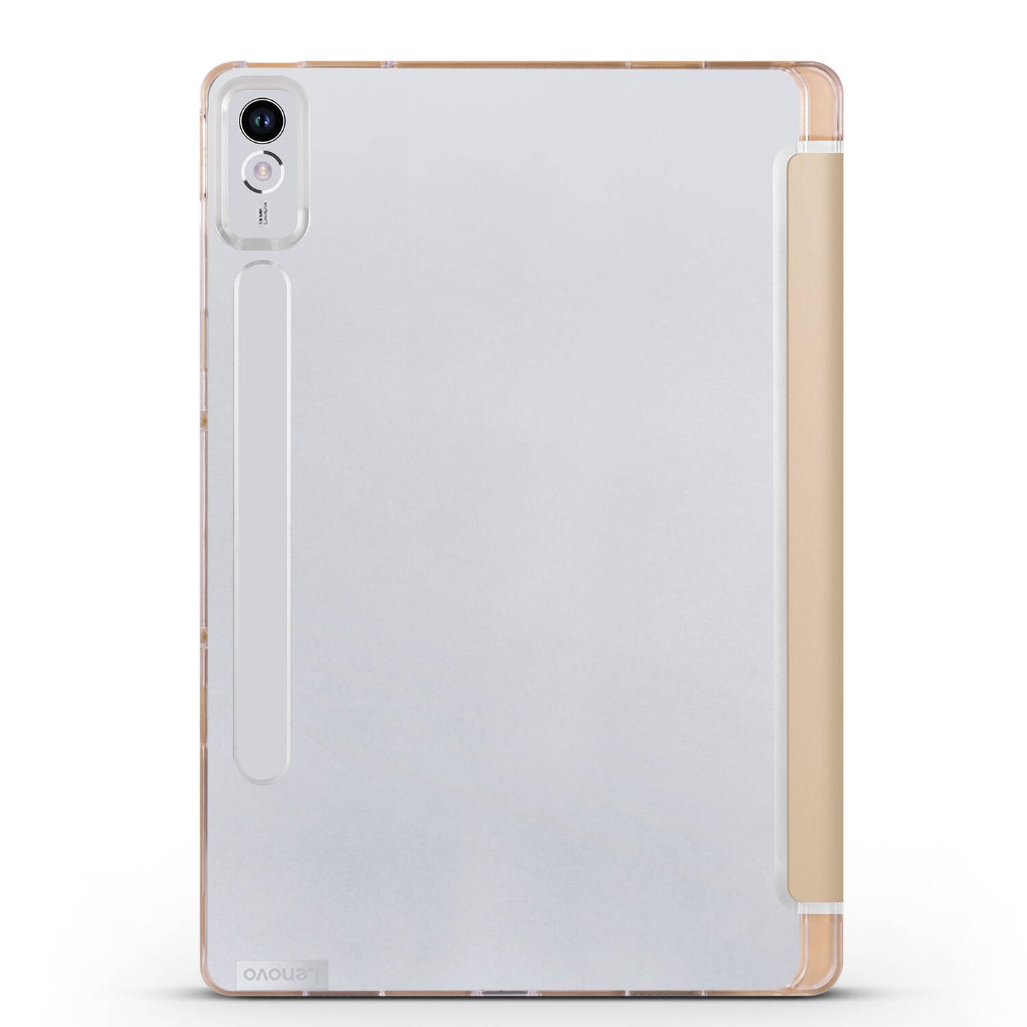 Lenovo Tab P12 Zore Smart Cover Standlı 1-1 Kılıf Rose Gold