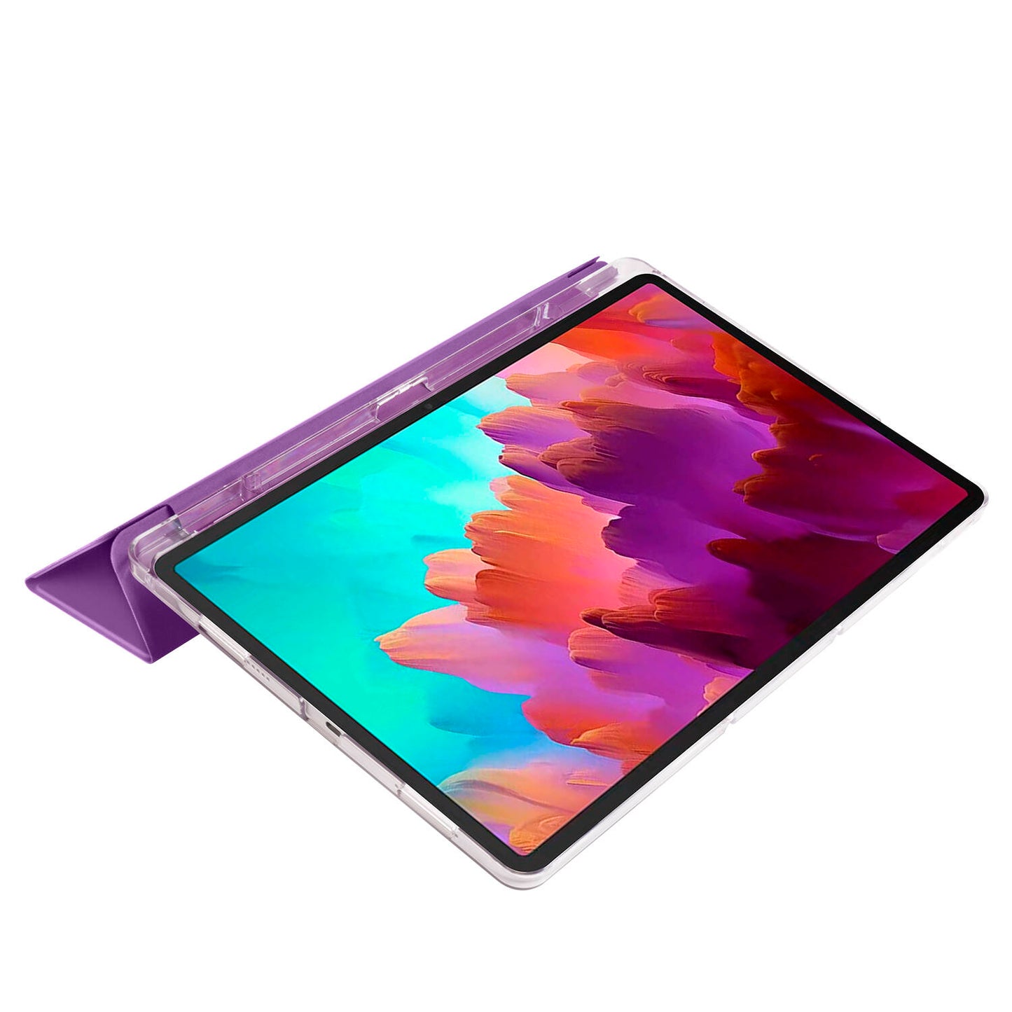 Lenovo Tab P12 Zore Smart Cover Standlı 1-1 Kılıf Lacivert