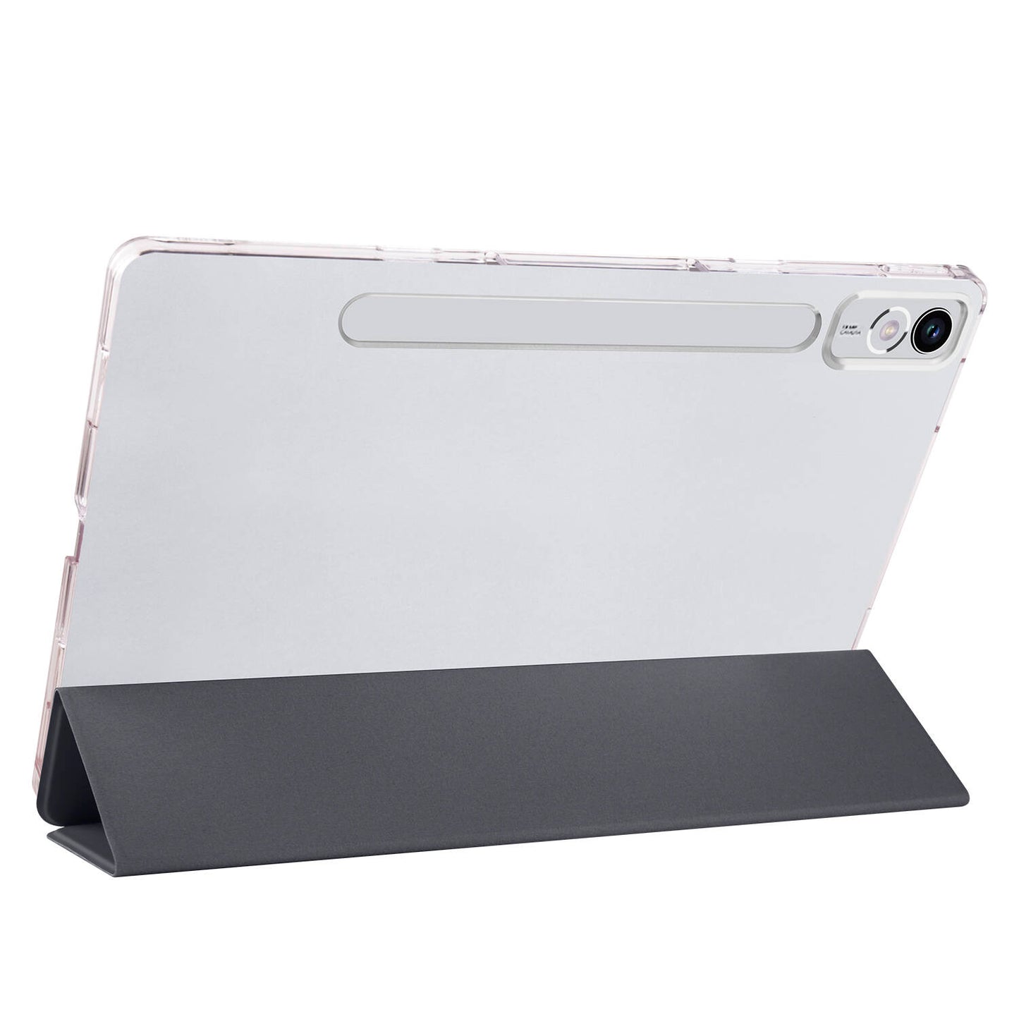 Lenovo Tab P12 Zore Smart Cover Standlı 1-1 Kılıf Rose Gold