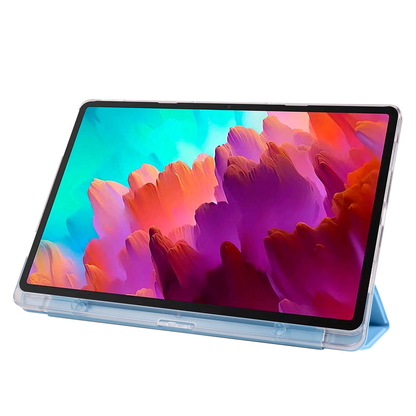 Lenovo Tab P12 Zore Smart Cover Standlı 1-1 Kılıf Mor