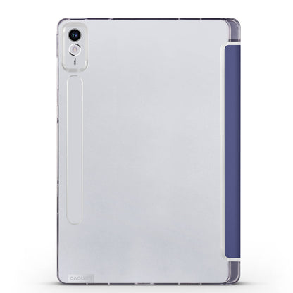 Lenovo Tab P12 Zore Smart Cover Standlı 1-1 Kılıf Mor