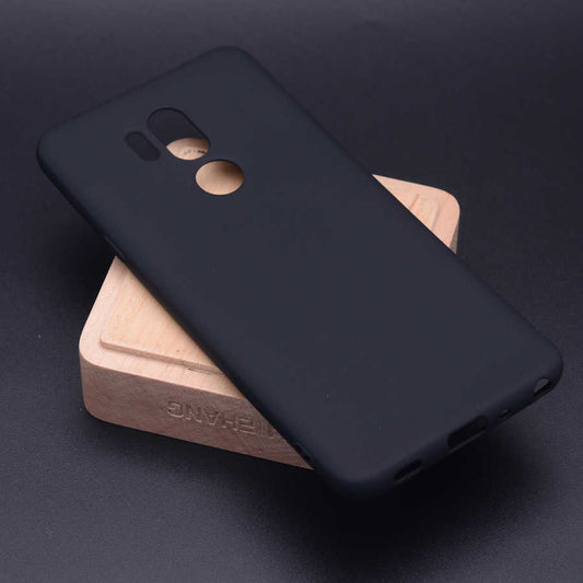 LG G7 Kılıf Zore Premier Silikon Kapak Siyah
