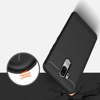 LG G7 Kılıf Zore Room Silikon Kapak Lacivert