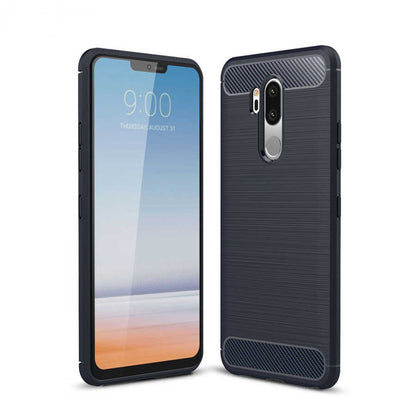 LG G7 Kılıf Zore Room Silikon Kapak Lacivert