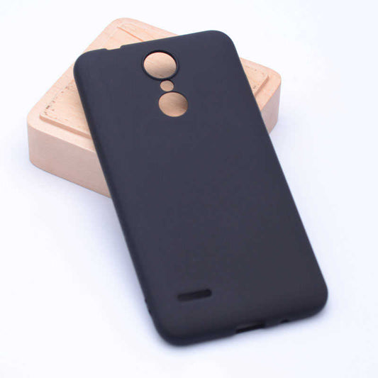 LG K9 Kılıf Zore Premier Silikon Kapak Siyah