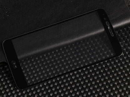 LG Stylus 3 Zore Ekranı Tam Kaplayan Düz Cam Koruyucu Beyaz