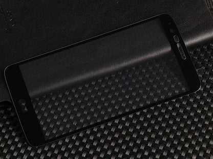 LG Stylus 3 Zore Ekranı Tam Kaplayan Düz Cam Koruyucu Siyah