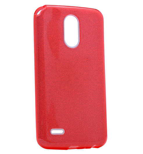 LG Stylus 3 Kılıf Zore Shining Silikon Mor