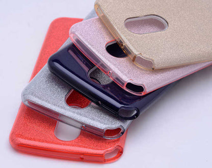 LG Stylus 3 Kılıf Zore Shining Silikon Kırmızı