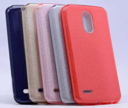 LG Stylus 3 Kılıf Zore Shining Silikon Mavi