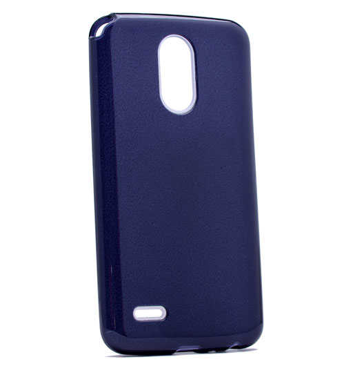 LG Stylus 3 Kılıf Zore Shining Silikon Mor