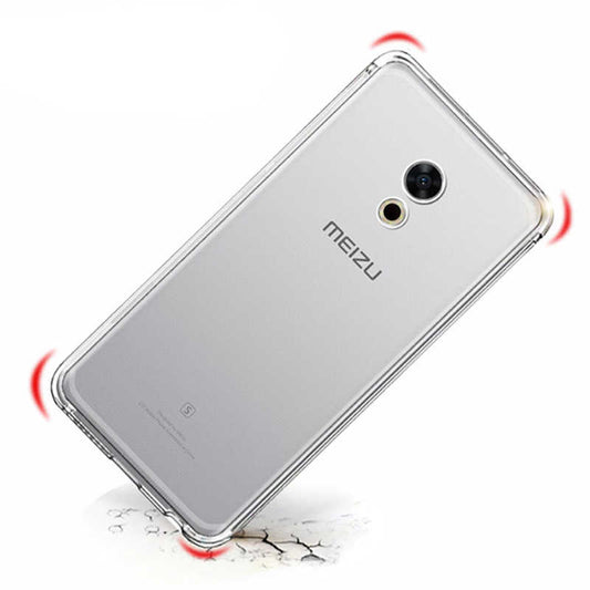 Meizu M6 Kılıf Zore Süper Silikon Kapak Renksiz