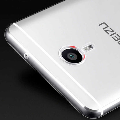Meizu M6S Kılıf Zore Süper Silikon Kapak Renksiz