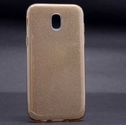 Nokia 3 Kılıf Zore Shining Silikon Gold